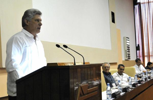 Díaz-Canel en el Foro de Sao Paulo en La Habana 01