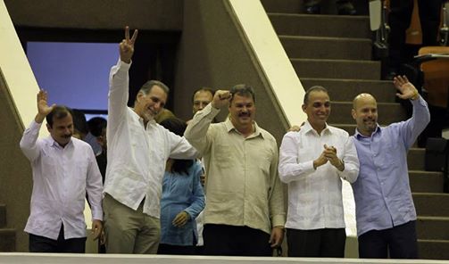 Los Cinco en la Asamblea Nacional del Poder Popular 