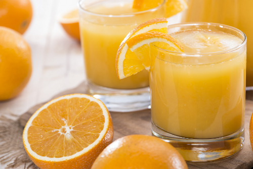 Jugo naranja y limón