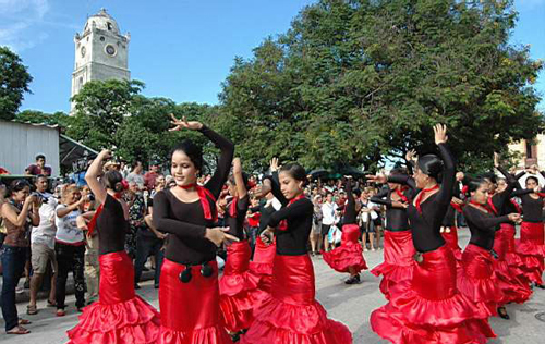Muchachas de baile