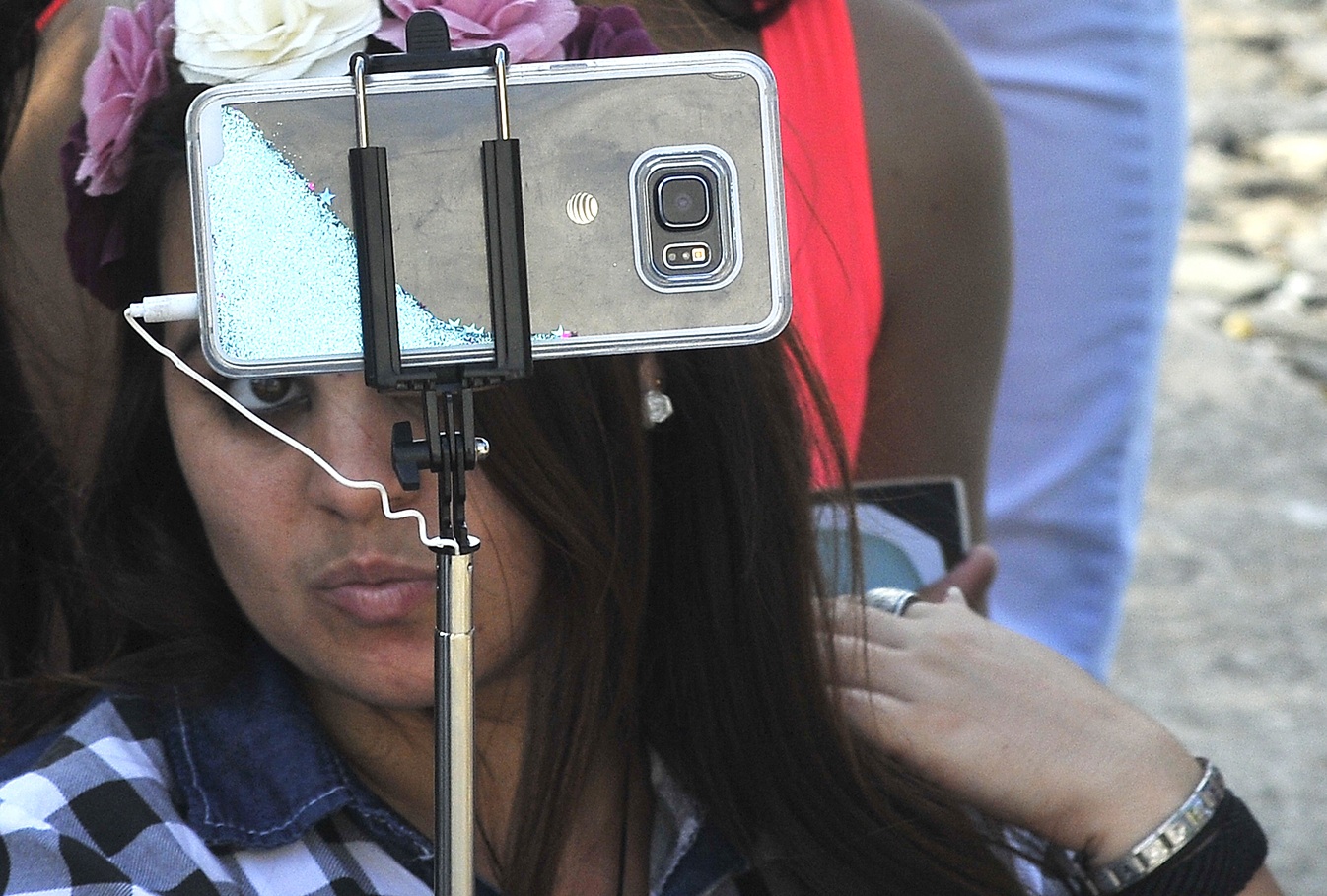 Los móviles también dan la posibilidad de hacer el tan conocido selfie. Los móviles también dan la posibilidad de hacer el tan conocido selfie.