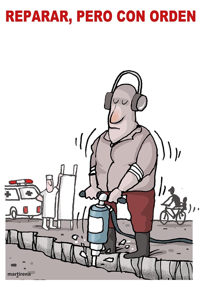 Reparar, pero con orden Reparar, pero con orden