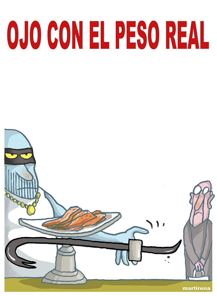 Ojo con el peso real Ojo con el peso real