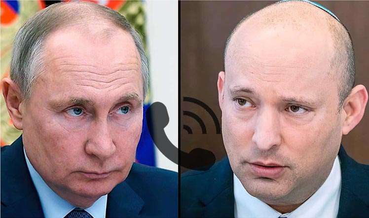 Vladimir Putin-ministro israelí Naftali Bennett