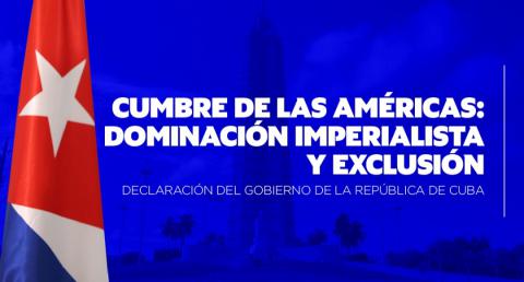 Declaración Minrex - Cumbre de las Américas 2022