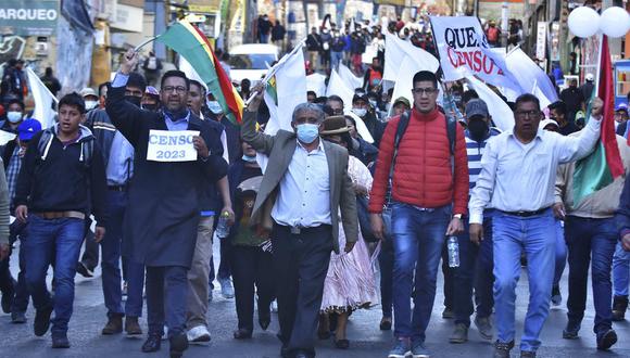 Protestas en Bolivia - diciembre 2022