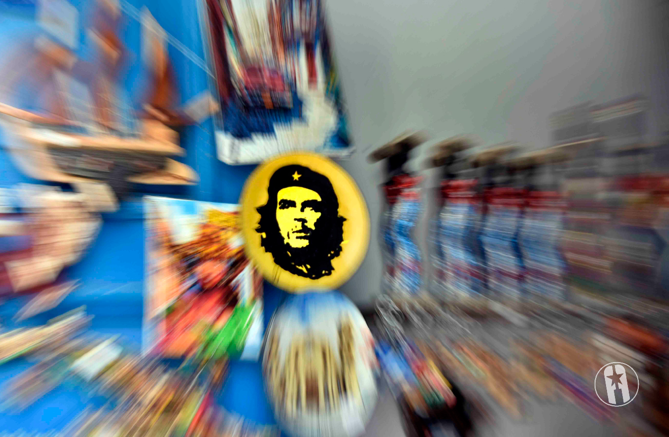Plato con imagen del Che Guevera Plato con imagen del Che Guevera