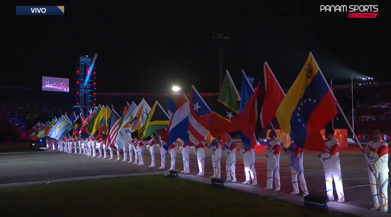 Inauguración Juegos Panamericanos 2023 Inauguración Juegos Panamericanos 2023