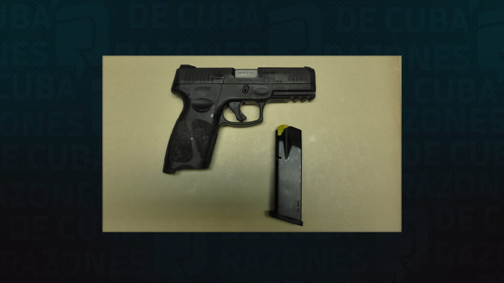 Armas ocupadas durante la detenición Armas ocupadas durante la detenición