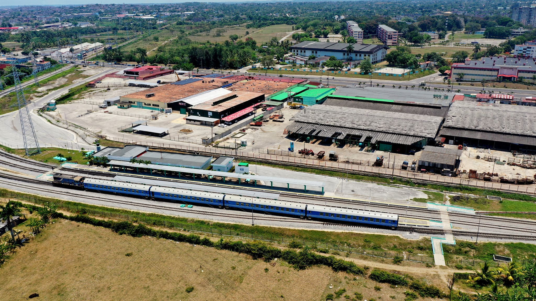 Estación de trenes. Estación de trenes.