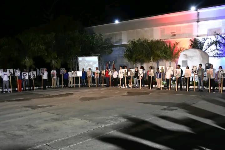 Realizan velada por el 8vo aniversario de la desaparición física de Fidel Castro Ruz (Perfil de Facebook Universidad de Oriente) Realizan velada por el 8vo aniversario de la desaparición física de Fidel Castro Ruz (Perfil de Facebook Universidad de Oriente)
