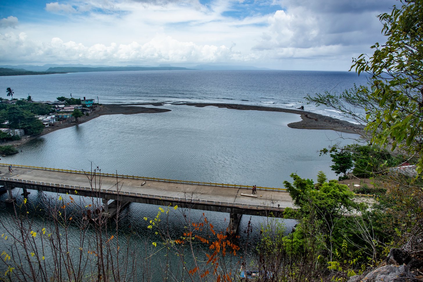 Vista del tibaracón con forma de Cuba Vista del tibaracón con forma de Cuba
