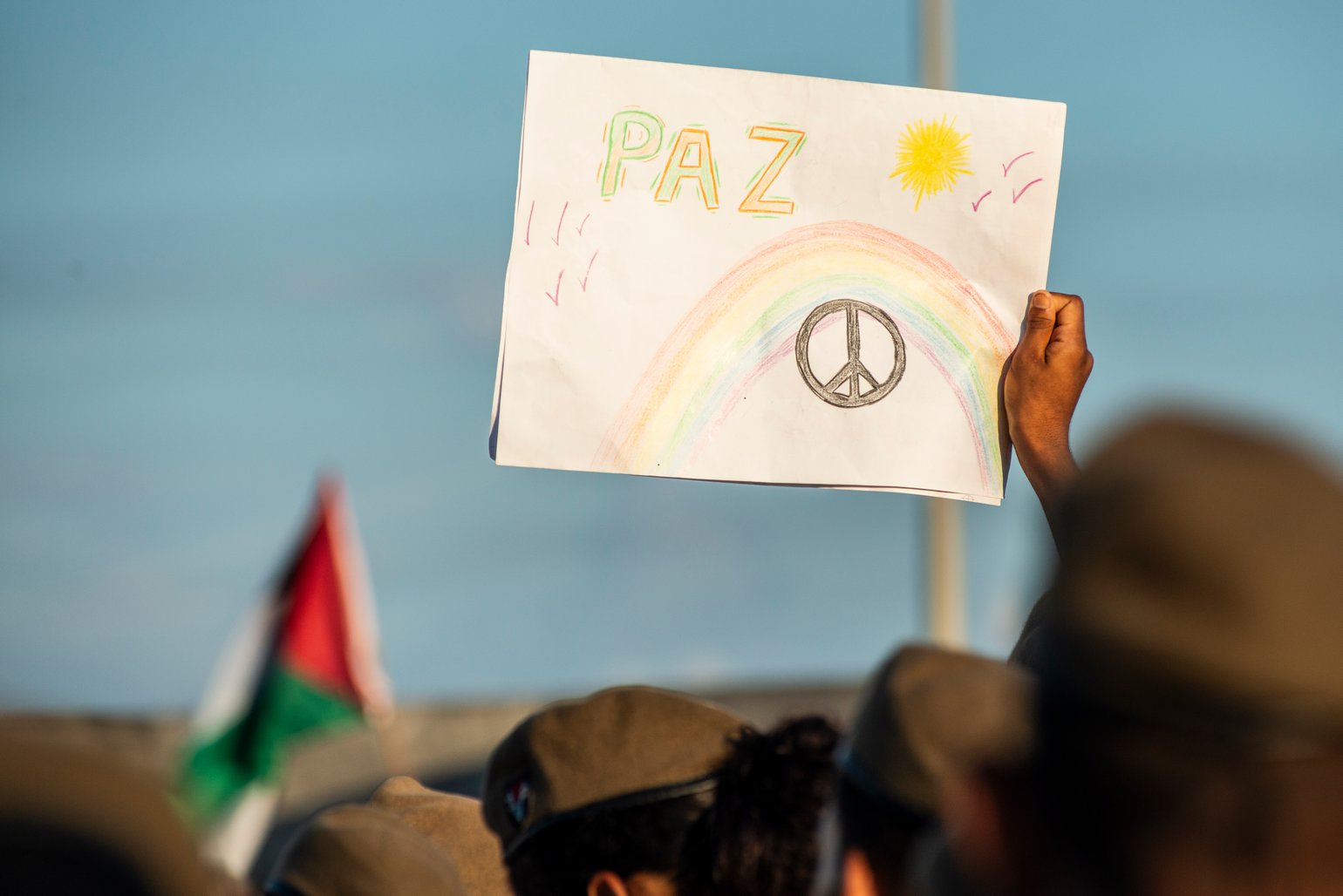 Hoy mi lente es por Palestina 