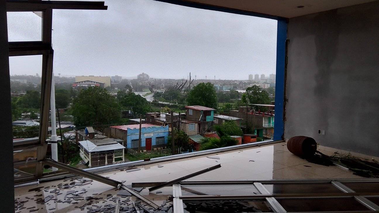 Daños en la Universidad de Oriente tras el paso del huracán Melissa: Foto: Luis Alberto Portuondo Ortega 