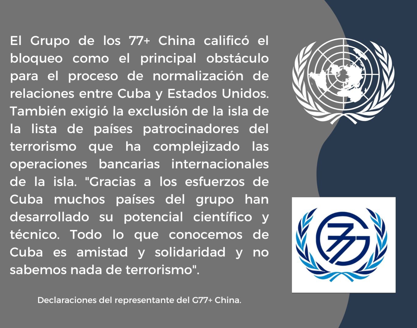 El mundo dice NO MÁS BLOQUEO