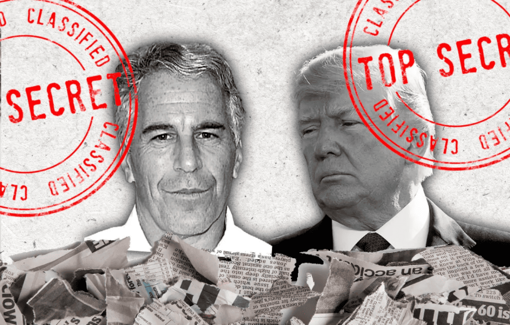 Epstein y Donald Trump