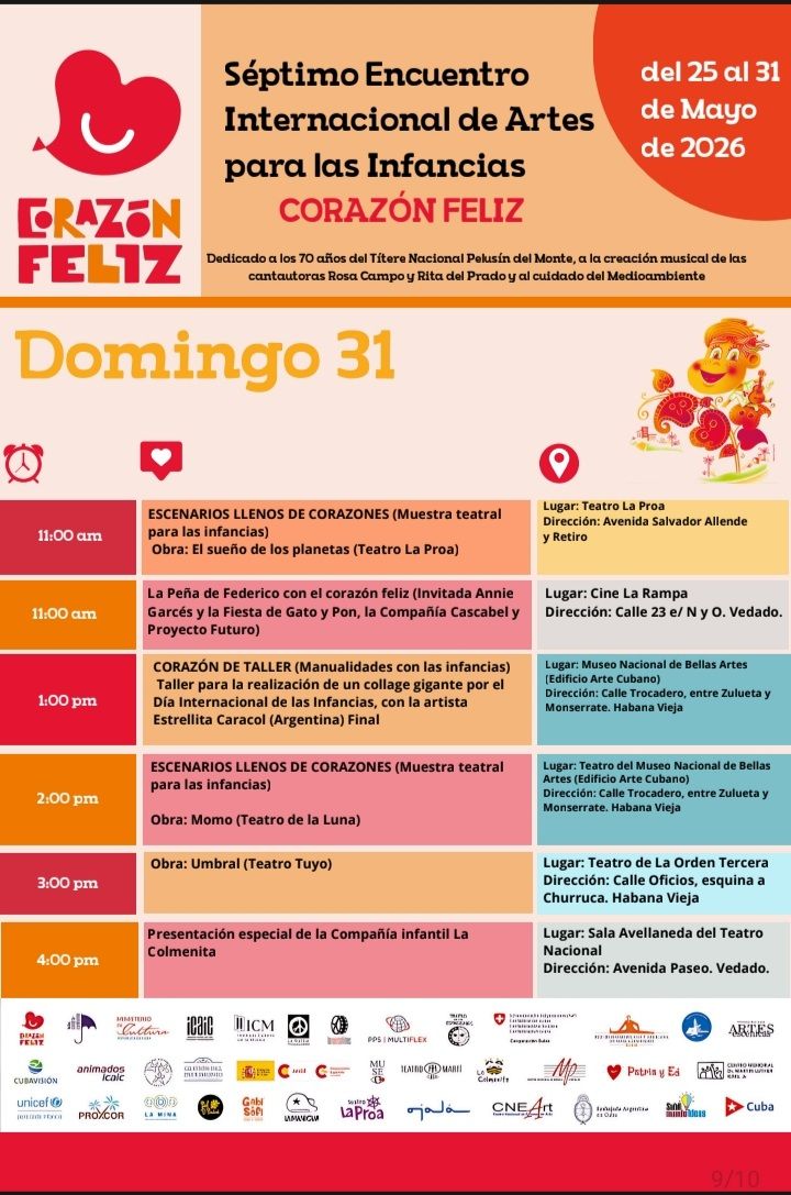 Encuentro de las Artes para las Infancias Corazón Feliz