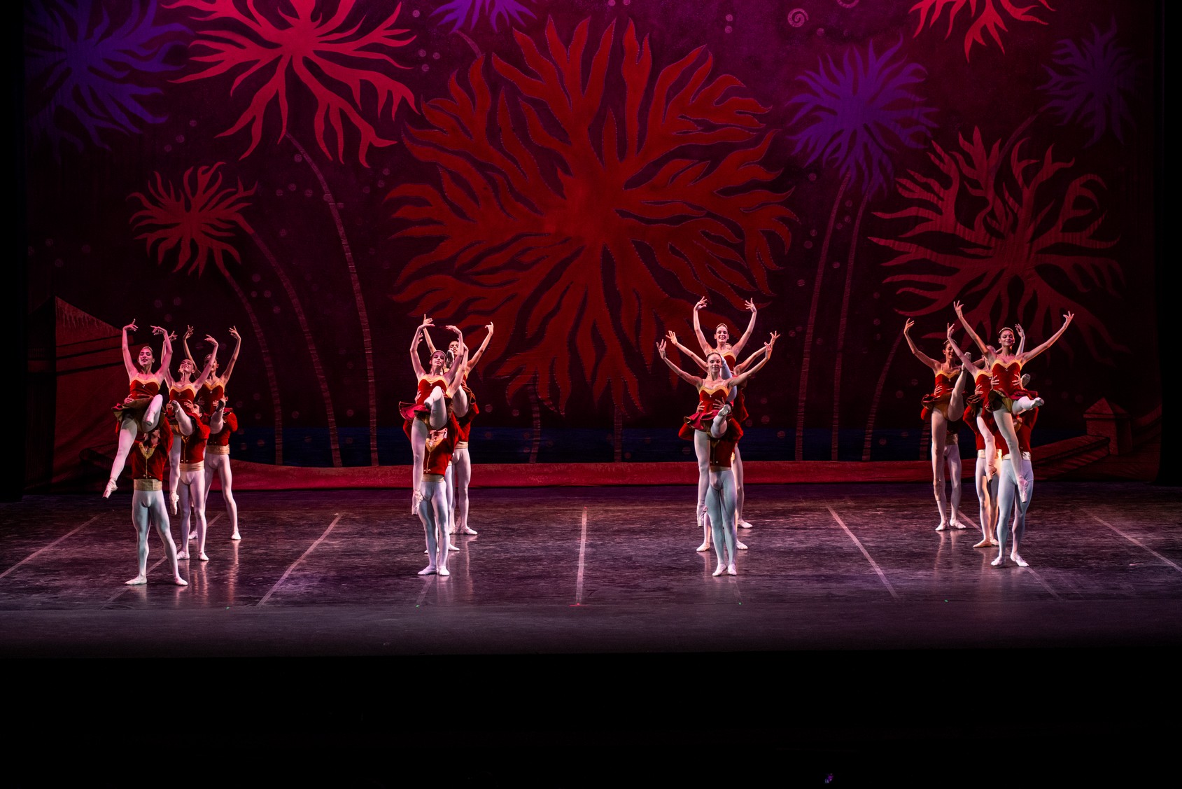 El Ballet Nacional de Cuba ilumina la Sala Avellaneda en homenaje a Fidel